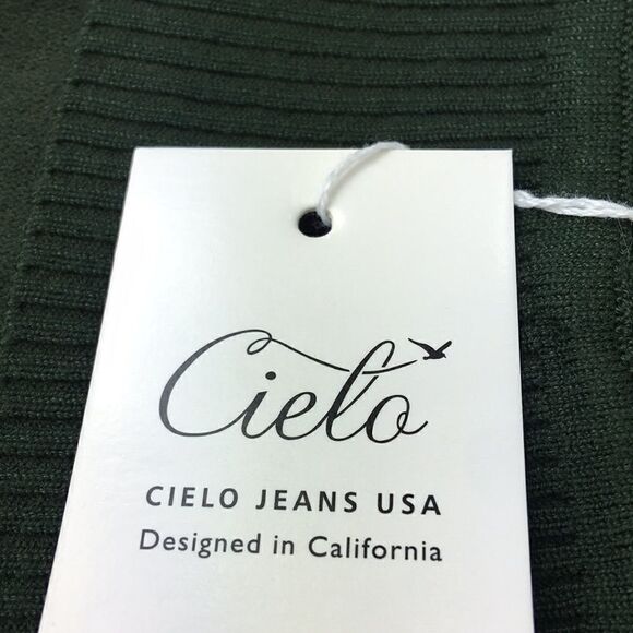 NEW cozy Dark Green soft cardigan with pockets - Picture 4 of 8